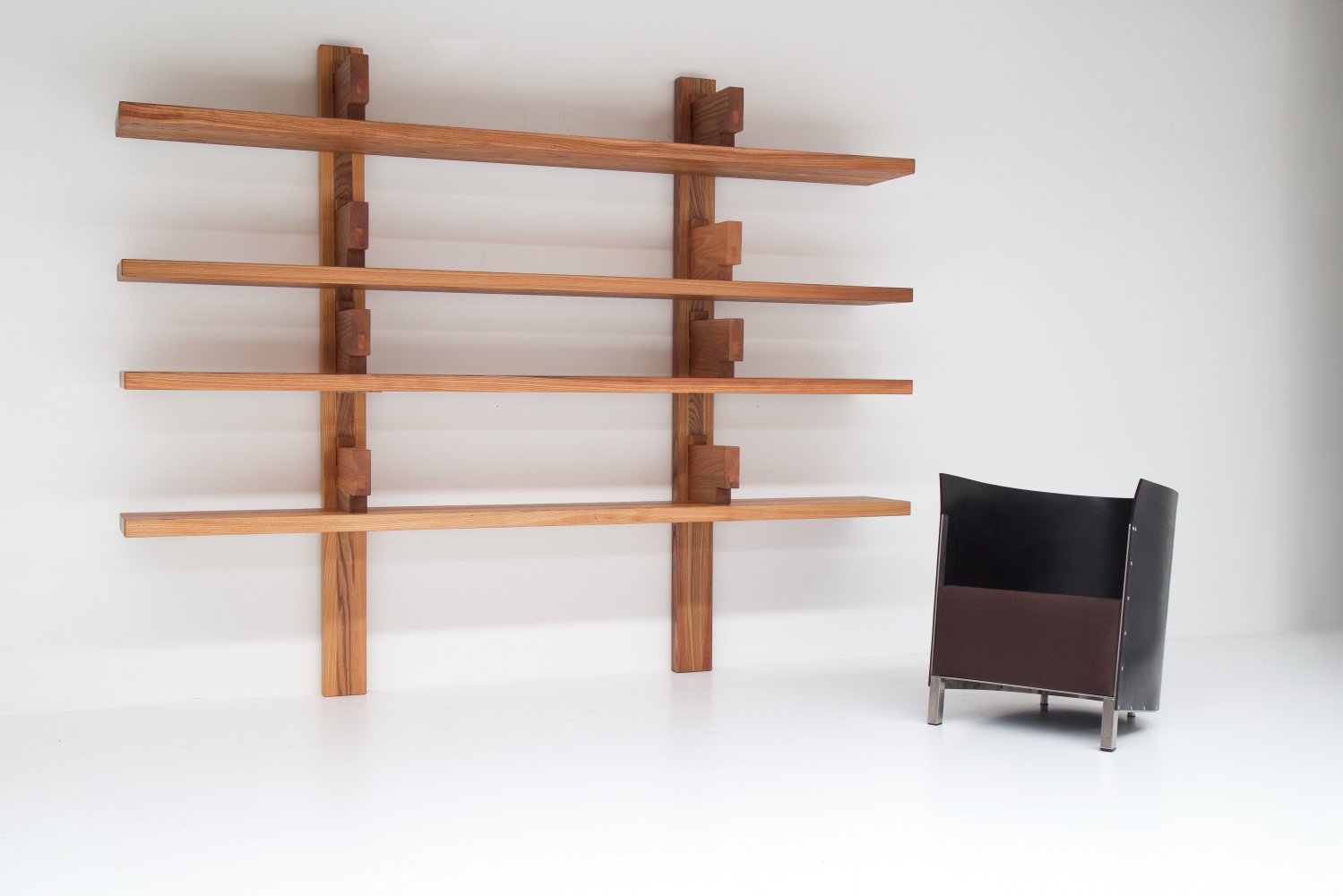 Pierre Chapo wall mounted book shelves