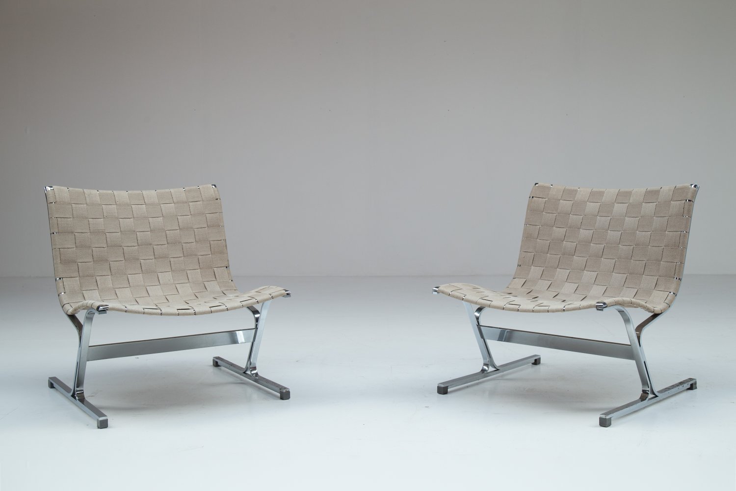 Pair of Luar chairs.