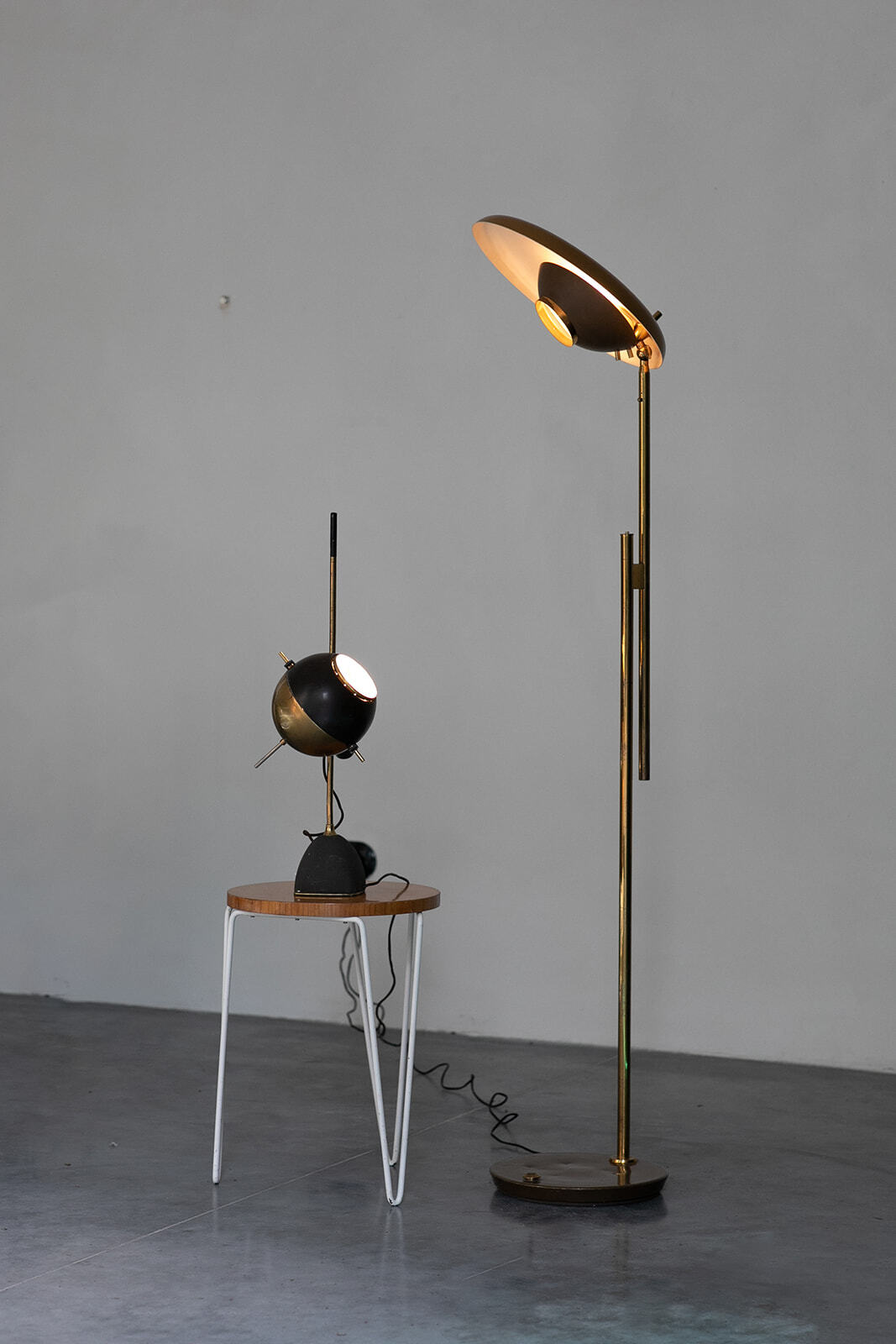 Oscar Torlasco floor and table lamp