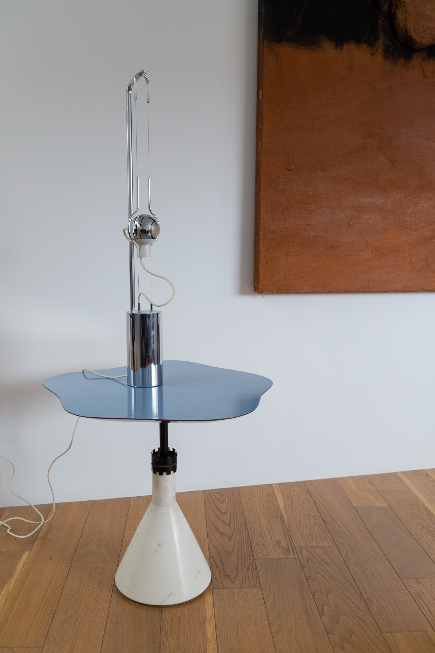 'Filo Sfera' lamp by Angelo Lelii for Arredoluce